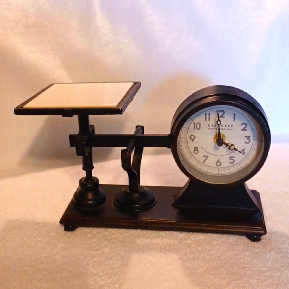 Kitchen clock Eveready fo scales battery operated